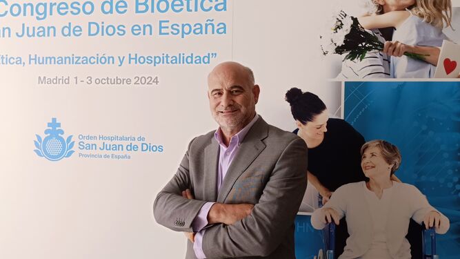 José María Bermejo, presidente del I Congreso de Bioética