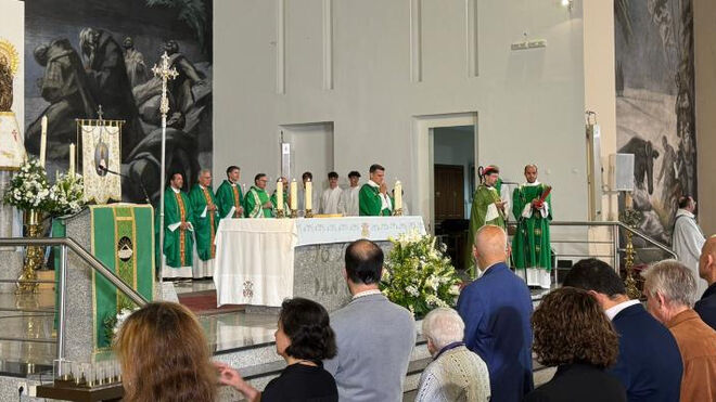 Cobo, en la parroquia del Pilar