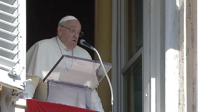 El Papa, a los fieles