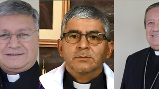 De izquierda a derecha, Heras, Barrionuevo y Montesdeocas