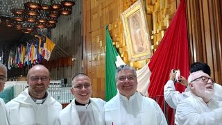 En la Basílica de Guadalupe