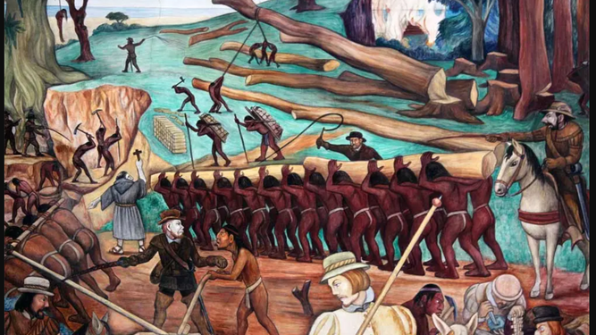el intercambio colonizador