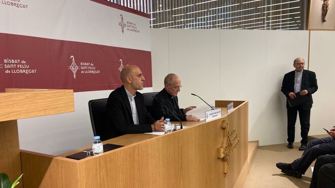Xabi Gómez, op, con Agustí Cortés
