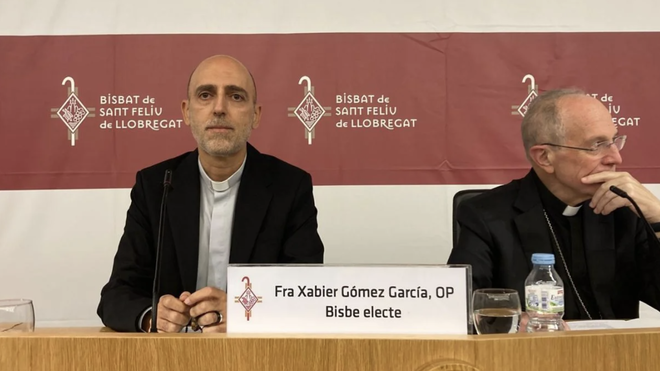 Xabi Gómez, op, con Agustí Cortés