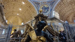 Restauración del Baldaquino de Bernini