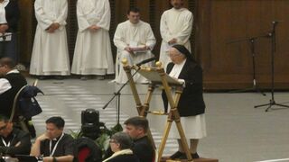 Hermana Rosmery Castañeda, madre sinodal