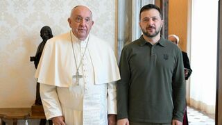 Francisco, con Zelenski