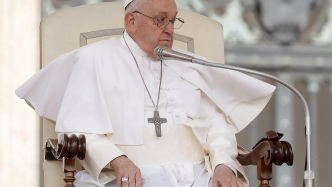 Francisco, en una audiencia