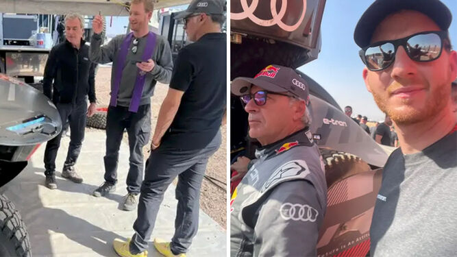 Marcin Jablonski y Carlos Sainz