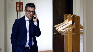 El ministro Félix Bolaños. encargado de las relaciones del Gobierno con la Iglesia