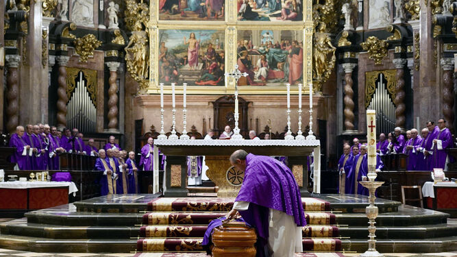 Funeral monseñor Vicente Juan Segura