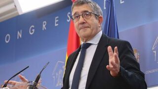 El portavoz del PSOE en el Congreso, Patxi López