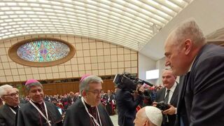 El Papa, con Argüello