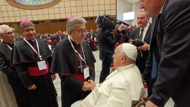 El Papa, con Argüello