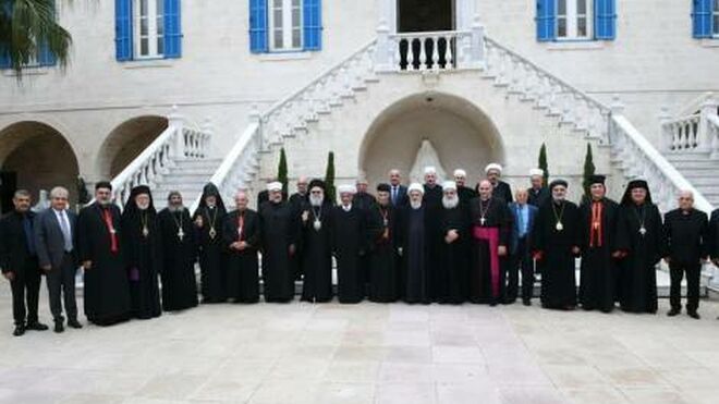 Cumbre extraordinaria de líderes religiosos en la sede patriarcal de Bkerké (Líbano)