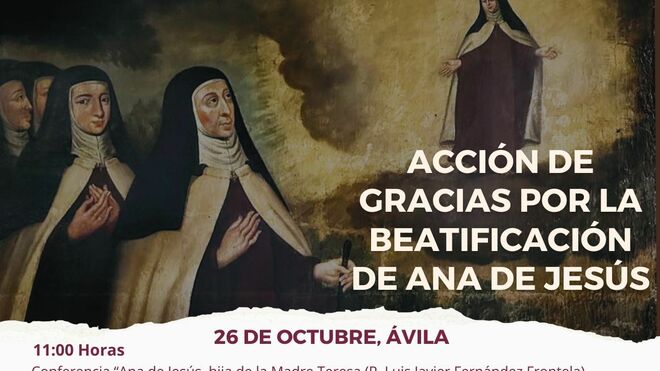 Acción de Gracias por la beatificación de Ana de Jesús