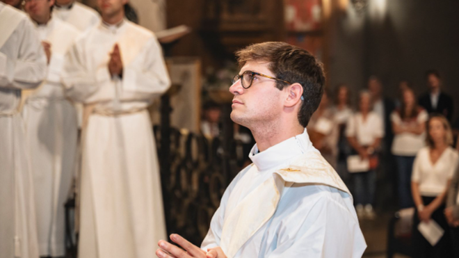 Ordenación de Javier Bausili en la catedral de Terrassa