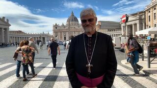 Mons. Evaristo Spengler en Roma