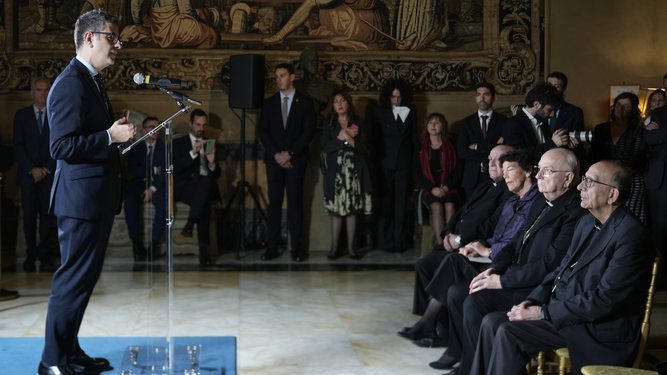 Bolaños en la embajada de la Santa Sede