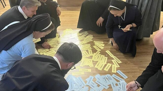 Religiosos comprometidos con el proyecto 'Las Alas' en Ucrania