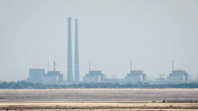Central nuclear de Zaporizhzhia. Ucrania.