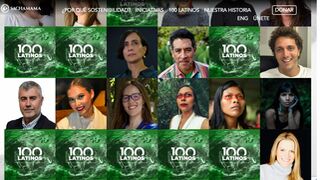 Los 100 latinos 2024 contra la crisis climática