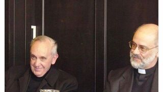 Bergoglio y Diego Fares