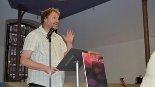 Arnau Oliveres en la inauguración de la Noche de las Religiones, en Reus