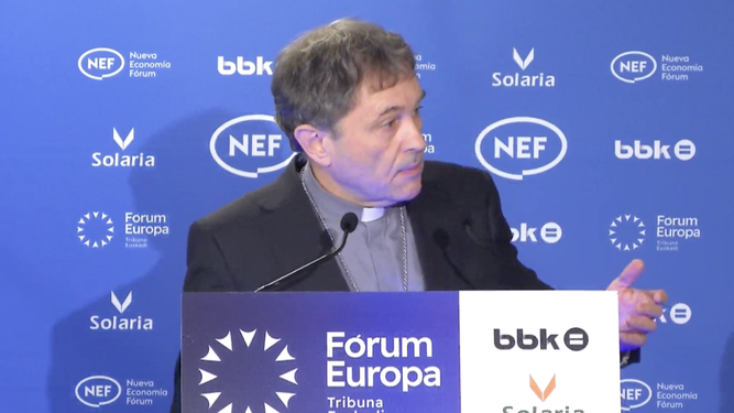 Joseba Segura, en el Nueva Economía Fórum