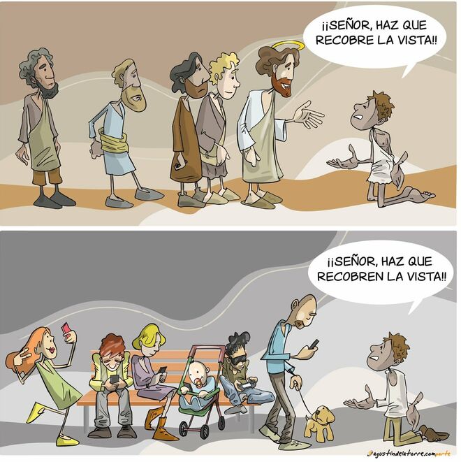 Una sociedad que mira en una única dirección es una sociedad ciega