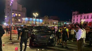 Conductor atropella a personas durante concentración Provida en Catedral de Guadalajara
