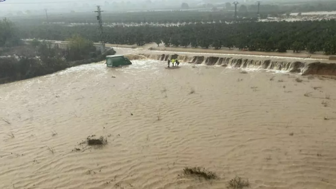 Inundaciones en Alzira