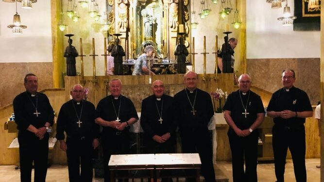 Obispos de la Província Eclesiàstica Valentina reunidos en Lluc