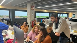 Taller IA de Cáritas Barcelona