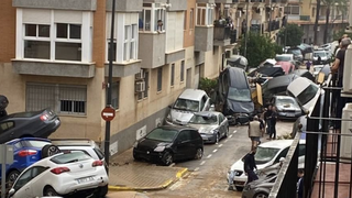 Una calle de Paiporta