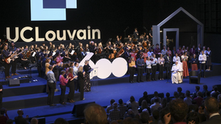 El Papa, en la universidad de Lovaina