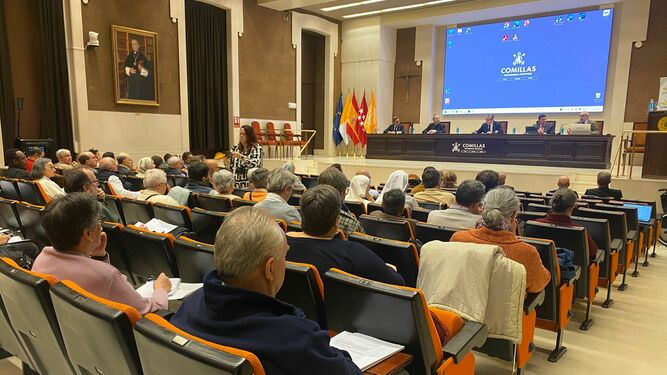 Algunos de los presentes en las jornadas de Comillas
