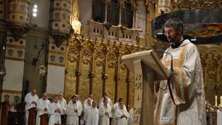 Encuentro histórico del clero catalán en Montserrat