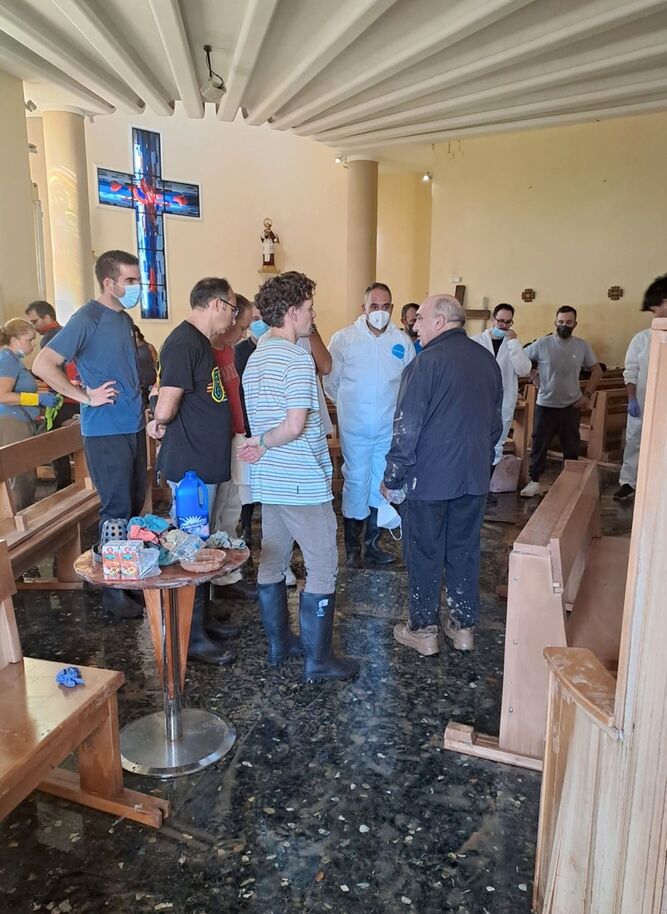 Arzobispo Benavent visita Paiporta