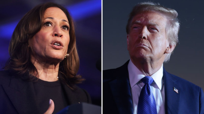Kamala Harris y Donald Trump