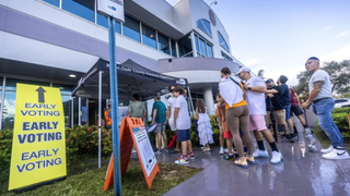 Voto anticipado en EE.UU.