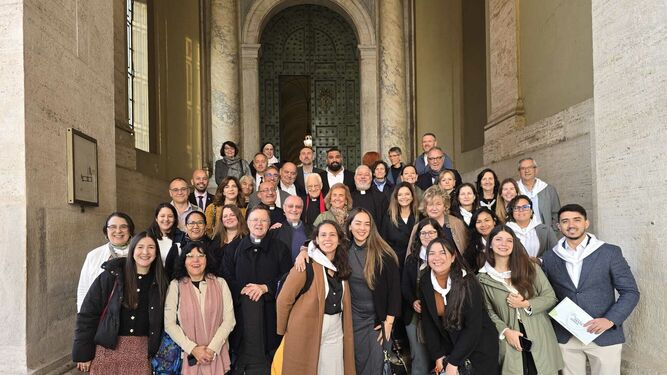 Foto de familia del grupo