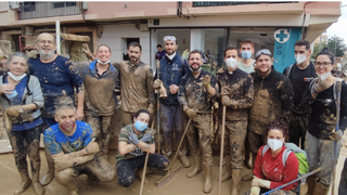 Fieles de Castellón trabajando