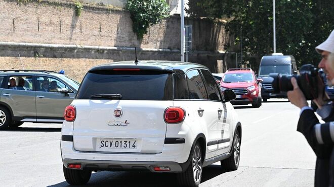 Coche del papa Francisco