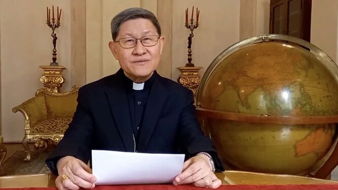 El Cardenal Luis Antonio Tagle en una foto de archivo