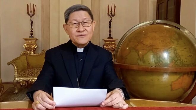 El Cardenal Luis Antonio Tagle en una foto de archivo