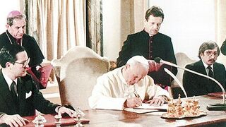 40 años del Tratado de Paz y amistad entre la Argentina y Chile