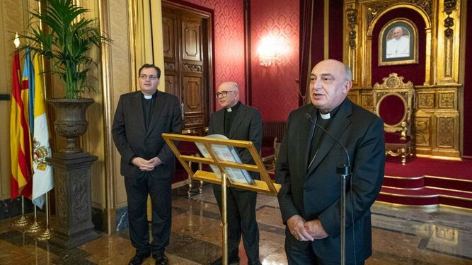 Benavent, con sus nuevos auxiliares