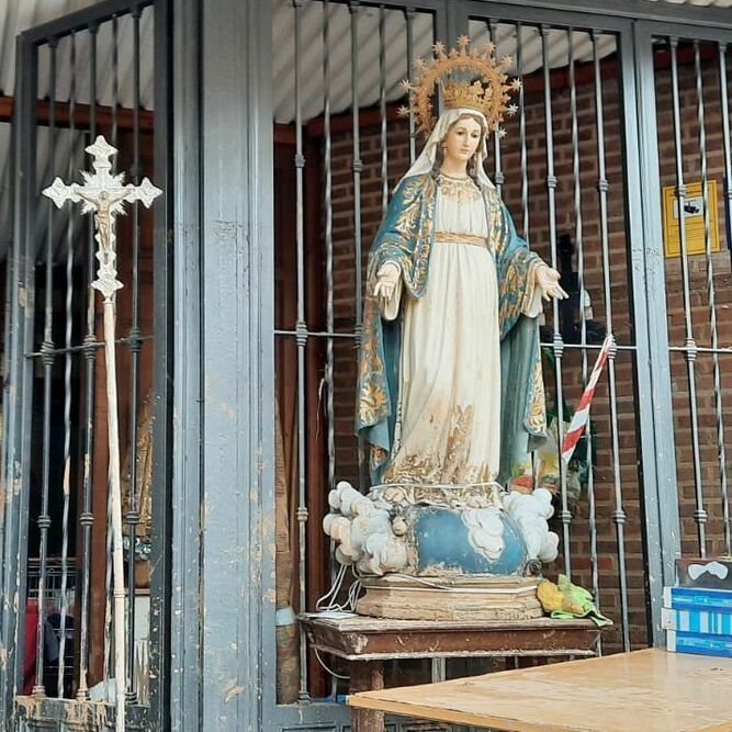 Imagen de la virgen
