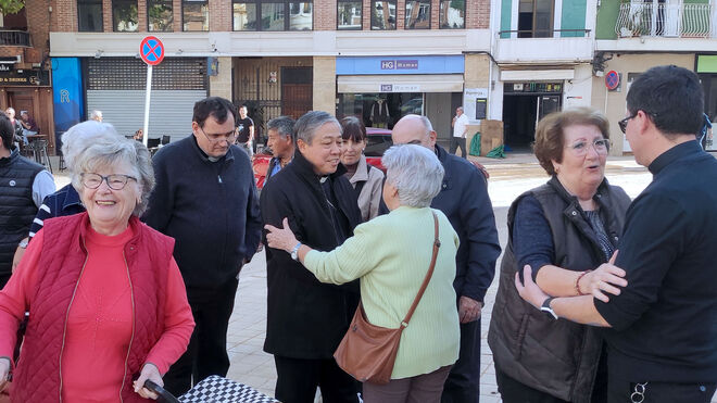 Monseñor Bernardito Auza en Valencia